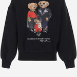 FELPA IN MISTO COTONE CON STAMPA POLO BEAR 313B31542 001 POLO RALPH LAUREN KIDS 