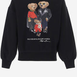 FELPA IN MISTO COTONE CON STAMPA POLO BEAR 313B31542 001 POLO RALPH LAUREN KIDS 