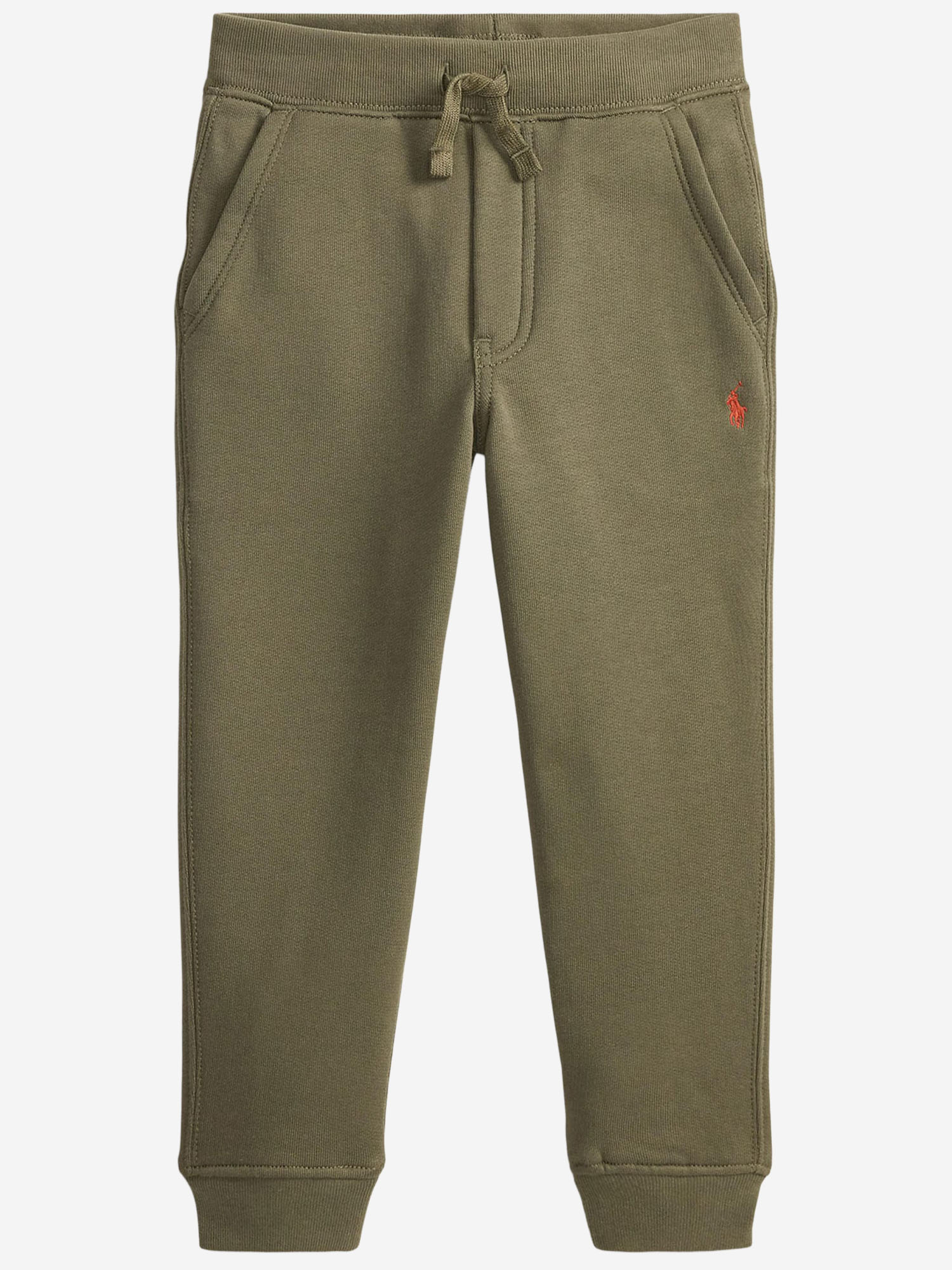 PANTALONI IN MISTO COTONE CON LOGO 322799362 508 POLO RALPH LAUREN KIDS 