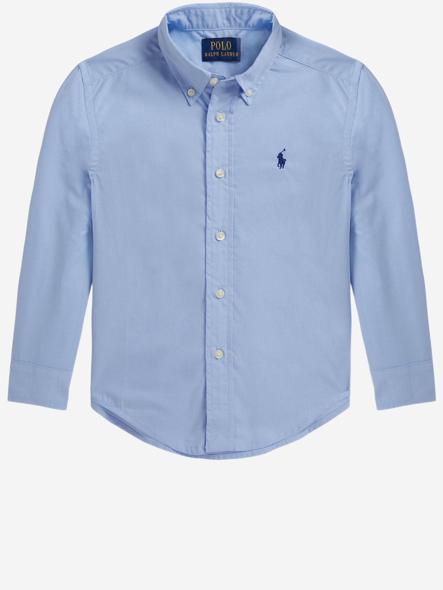 CAMICIA IN COTONE 322952199 500 POLO RALPH LAUREN KIDS 