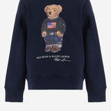 FELPA IN MISTO COTONE CON POLO BEAR 322A10529 001 POLO RALPH LAUREN KIDS 