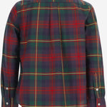 CAMICIA IN COTONE CON MOTIVO A QUADRI 322B24638 001 POLO RALPH LAUREN KIDS 