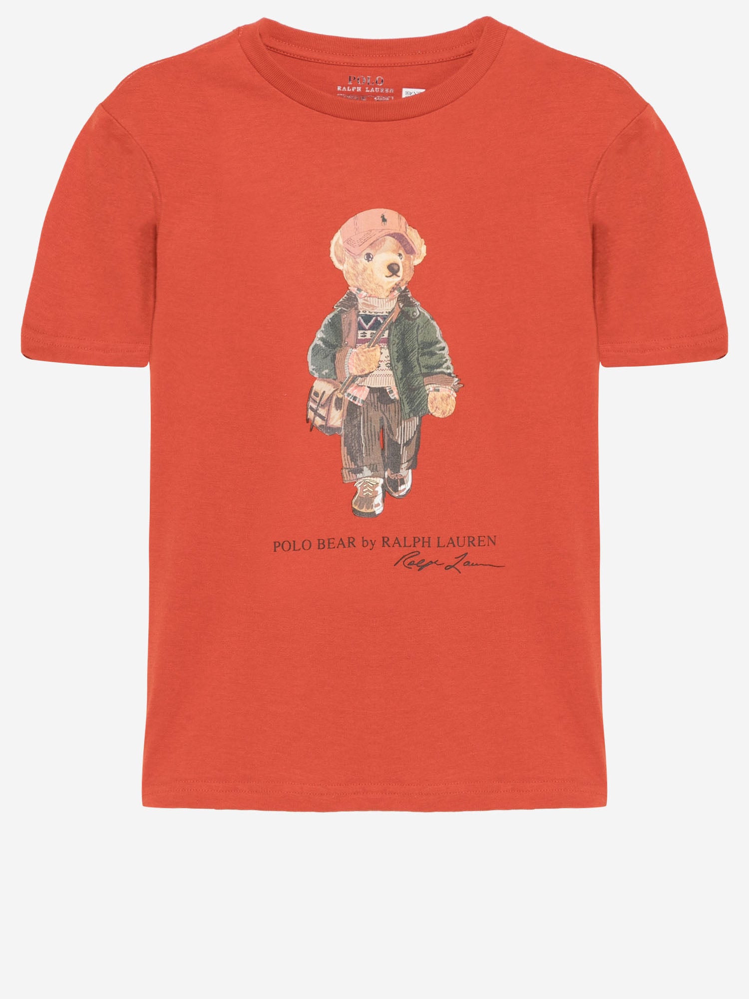 T-SHIRT IN COTONE CON POLO BEAR 322B27298 001 POLO RALPH LAUREN KIDS 