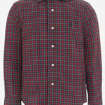CAMICIA IN COTONE CON MOTIVO CHECK 322B28199 001 POLO RALPH LAUREN KIDS 