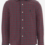 CAMICIA IN COTONE CON MOTIVO CHECK 322B28199 001 POLO RALPH LAUREN KIDS 