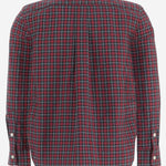 CAMICIA IN COTONE CON MOTIVO CHECK 322B28199 001 POLO RALPH LAUREN KIDS 