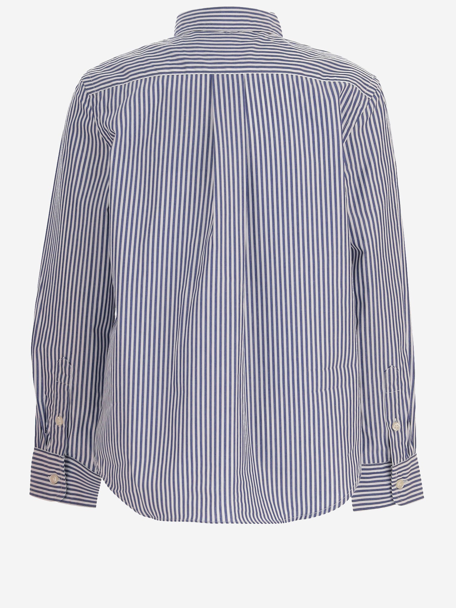 CAMICIA IN COTONE CON MOTIVO A RIGHE 323862260 002 POLO RALPH LAUREN KIDS 