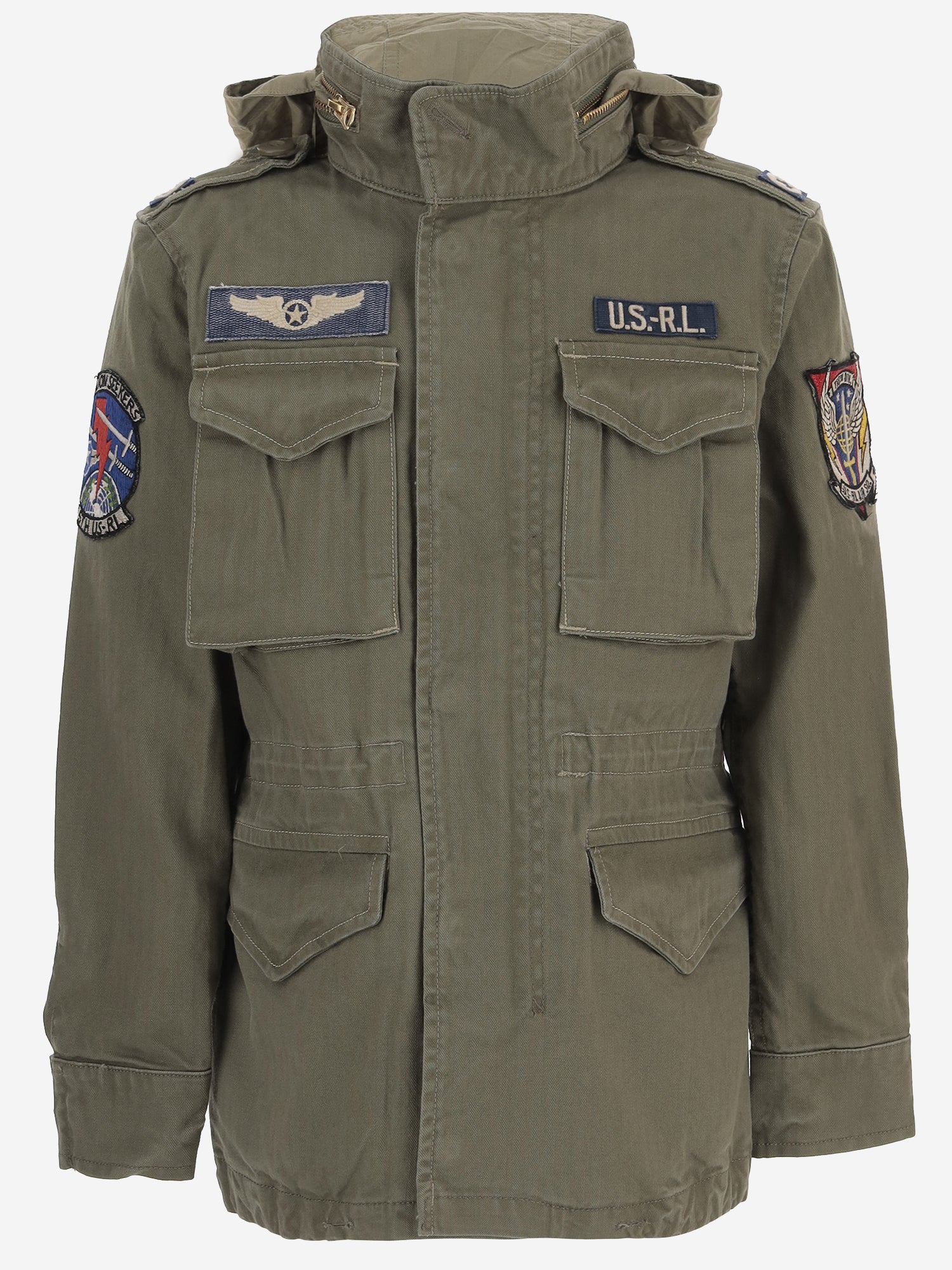 PARKA IN COTONE 323965378 001 POLO RALPH LAUREN KIDS 
