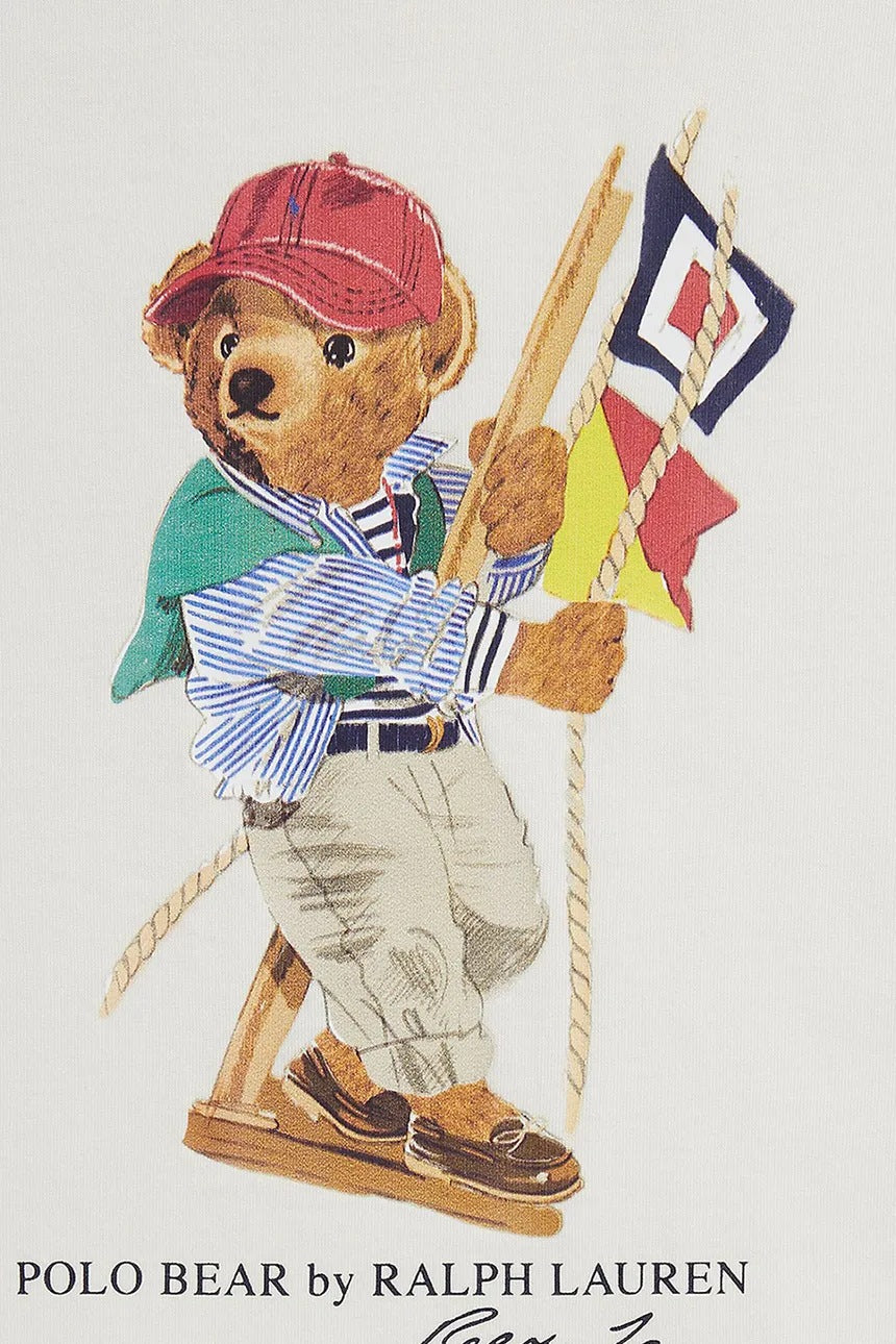 T-SHIRT IN COTONE CON POLO BEAR 323B27298 002 POLO RALPH LAUREN KIDS 