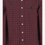 CAMICIA IN COTONE CON MOTIVO A QUADRI 323B28199 001 POLO RALPH LAUREN KIDS 