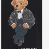 T-SHIRT IN COTONE CON STAMPA POLO BEAR 323B29156 001 POLO RALPH LAUREN KIDS 