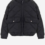 GIUBBOTTO TRAPUNTATO IN NYLON CON CAPPUCCIO HKAA001 0009 PYRENEX KIDS 