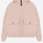 GIUBBOTTO TRAPUNTATO IN NYLON CON CAPPUCCIO HKAA001 5189 PYRENEX KIDS 