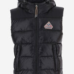 GILET IMBOTTITO IN NYLON CON CAPPUCCIO HKY012 0009 PYRENEX KIDS 