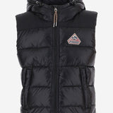 GILET IMBOTTITO IN NYLON CON CAPPUCCIO HKY012 0009 PYRENEX KIDS 