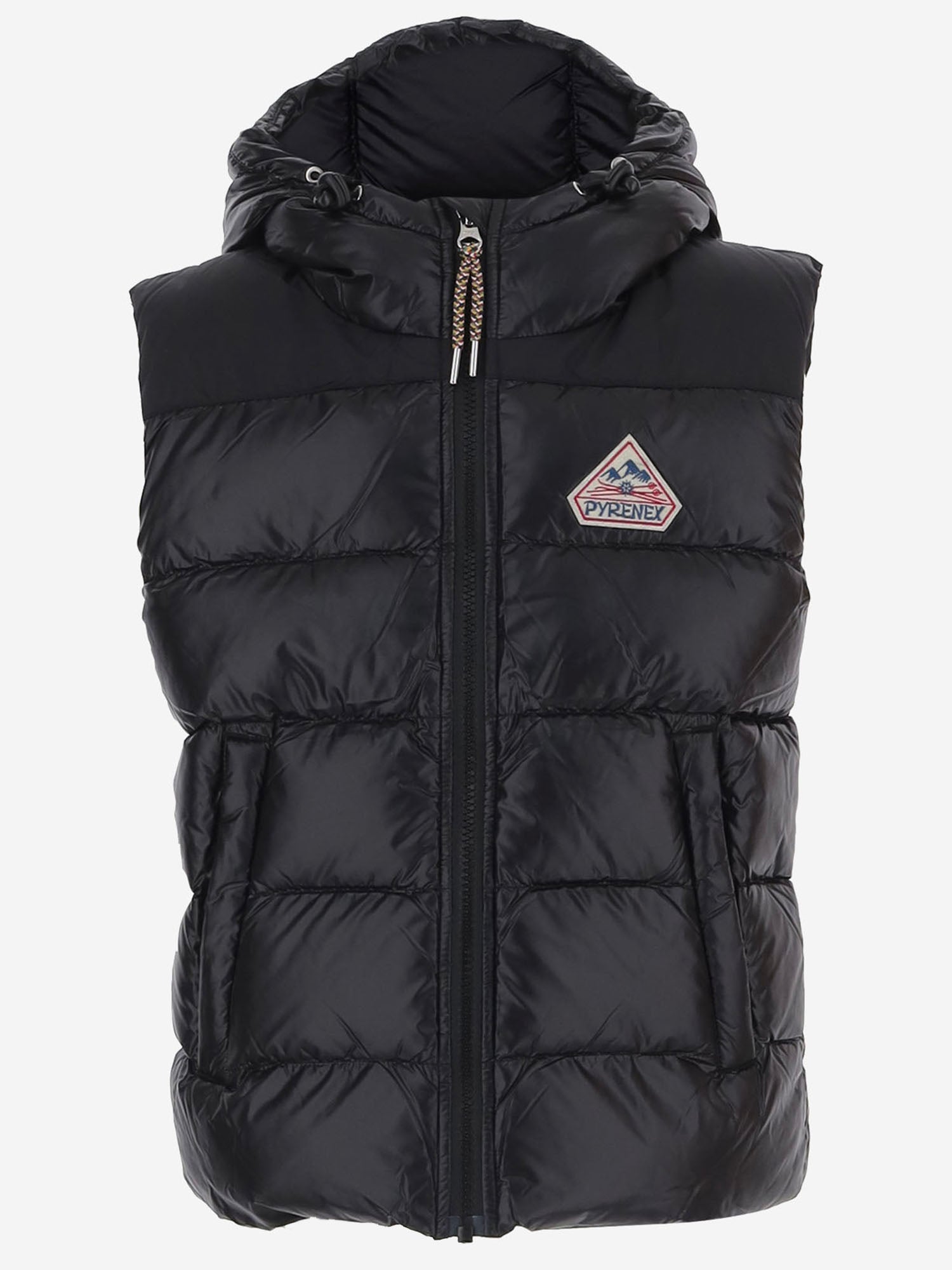 GILET IMBOTTITO IN NYLON CON CAPPUCCIO HKY012 0009 PYRENEX KIDS 