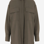 CAMICIA IN MISTO LANA STRETCH GLADYS 57 QL2 