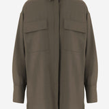 CAMICIA IN MISTO LANA STRETCH GLADYS 57 QL2 