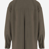 CAMICIA IN MISTO LANA STRETCH GLADYS 57 QL2 