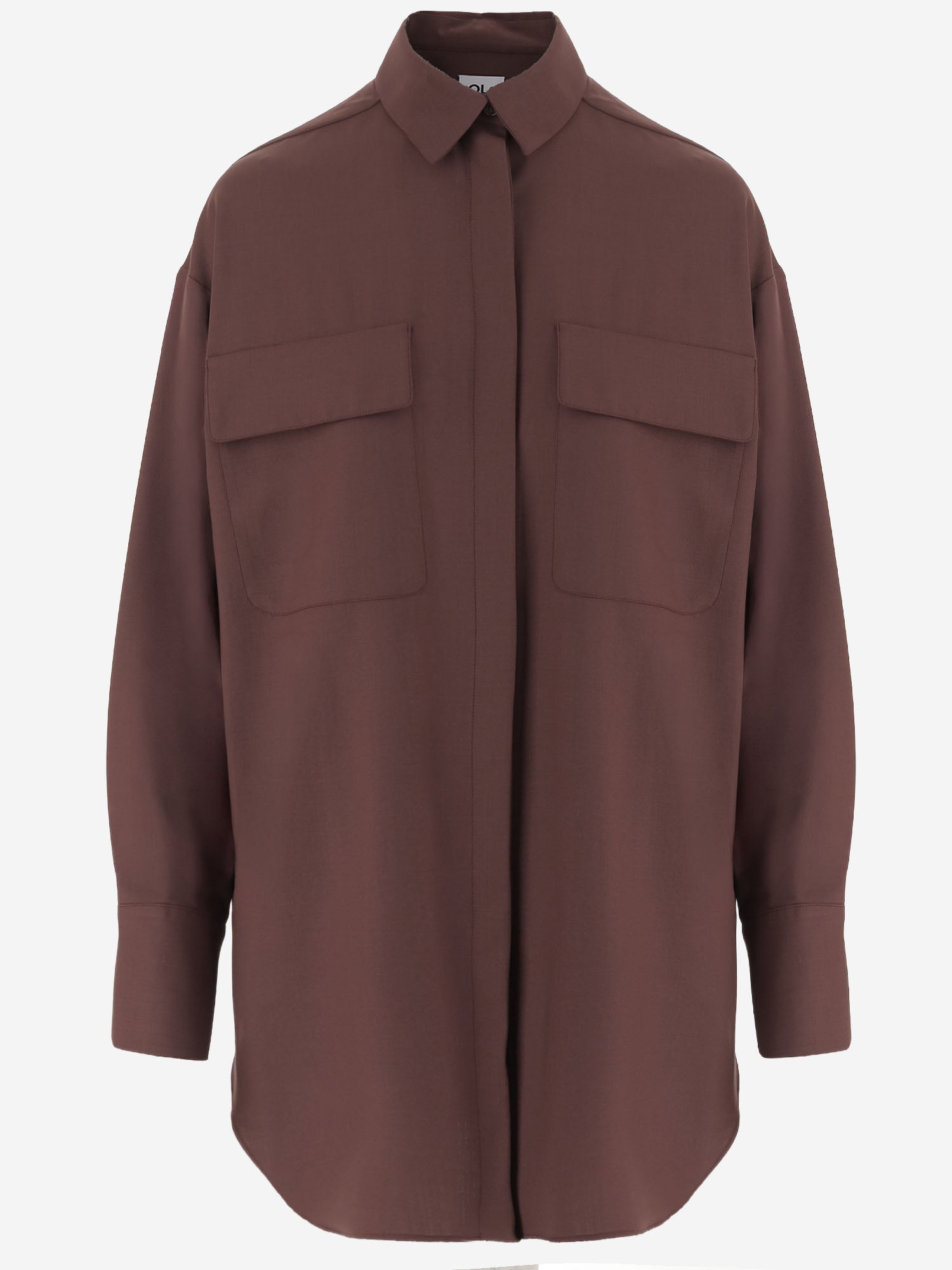 CAMICIA IN MISTO LANA STRETCH GLADYS 78 QL2 