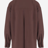 CAMICIA IN MISTO LANA STRETCH GLADYS 78 QL2 