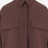 CAMICIA IN MISTO LANA STRETCH GLADYS 78 QL2 