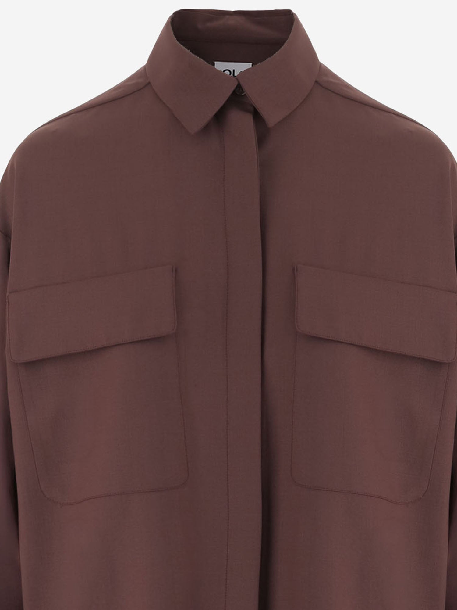 CAMICIA IN MISTO LANA STRETCH GLADYS 78 QL2 