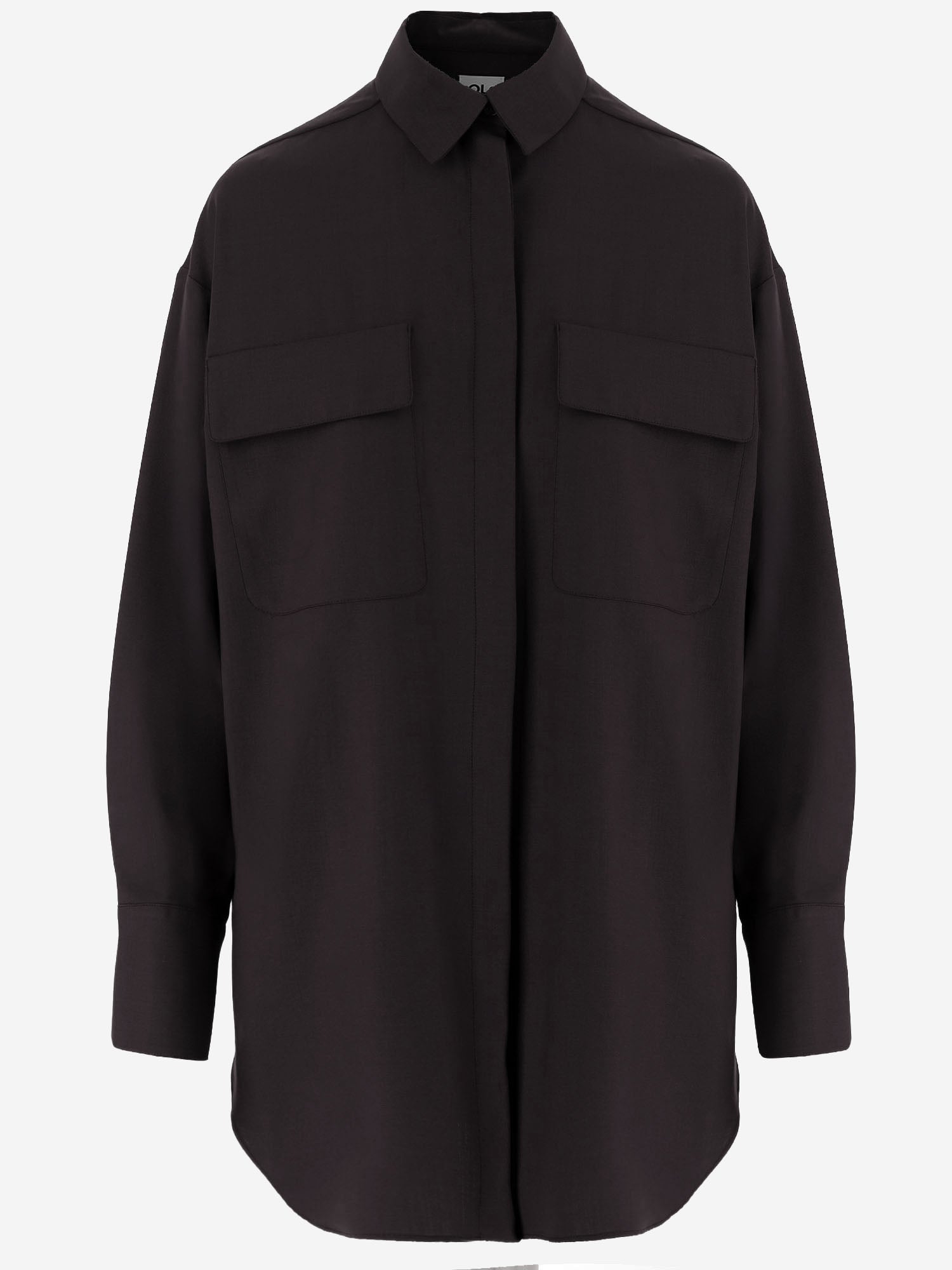 CAMICIA IN MISTO LANA STRETCH GLADYS 94 QL2 