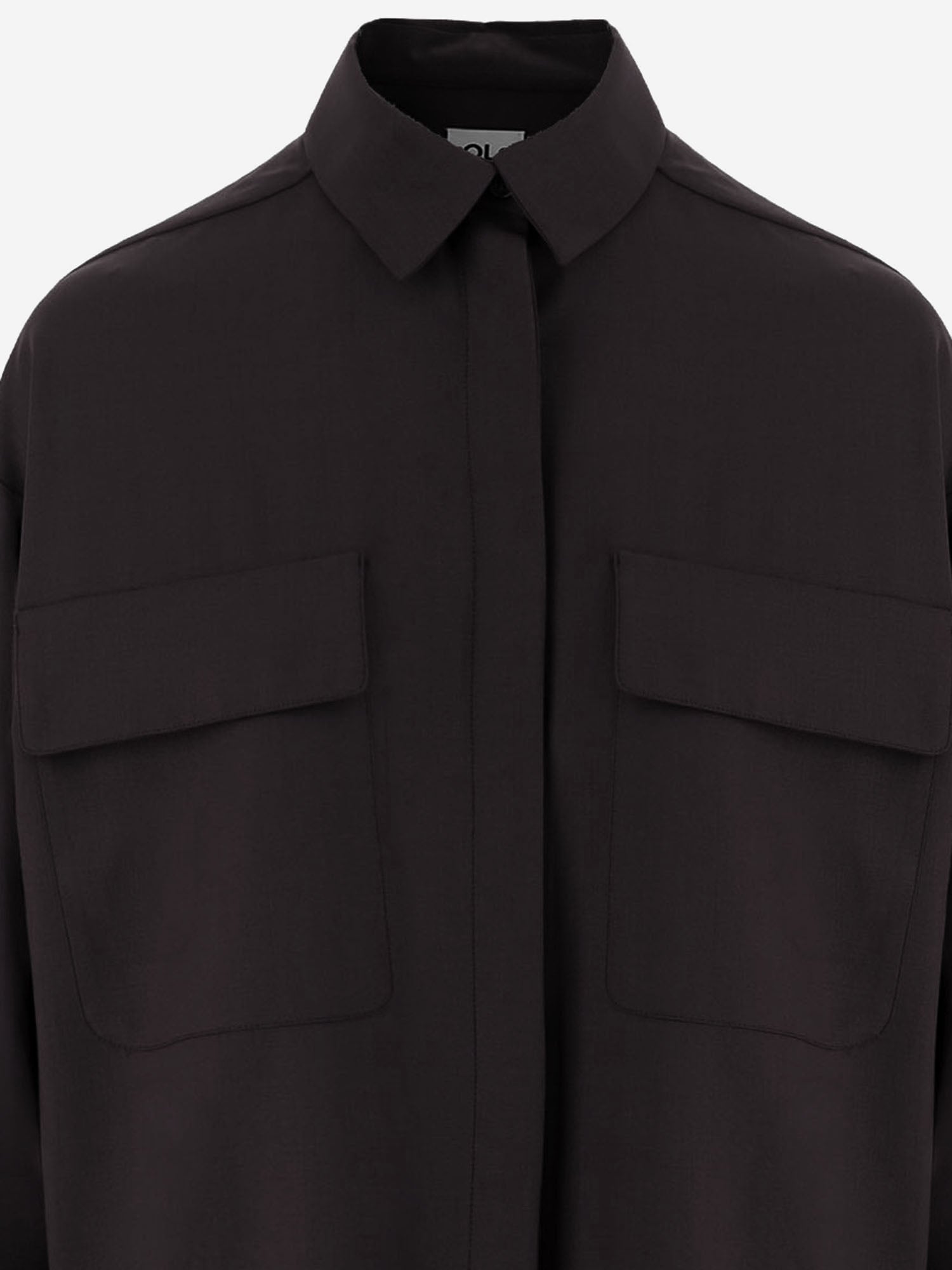 CAMICIA IN MISTO LANA STRETCH GLADYS 94 QL2 