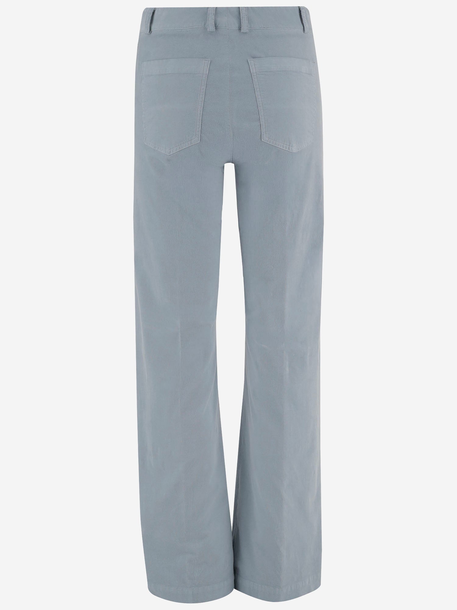 PANTALONI IN VELLUTO DI COTONE STRETCH NINA 29 QL2 