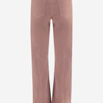 PANTALONI IN VELLUTO DI COTONE STRETCH NINA 63 QL2 