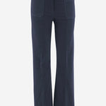 PANTALONI IN VELLUTO DI COTONE STRETCH NINA 67 QL2 