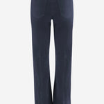PANTALONI IN VELLUTO DI COTONE STRETCH NINA 67 QL2 