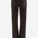PANTALONI IN VELLUTO DI COTONE STRETCH NINA 73 QL2 