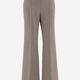 PANTALONI IN MISTO LANA A GAMBA AMPIA OTTAVIA 185 QL2 