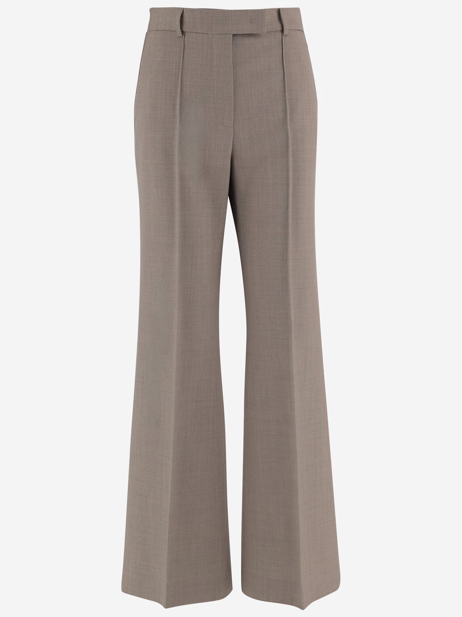 PANTALONI IN MISTO LANA A GAMBA AMPIA OTTAVIA 185 QL2 
