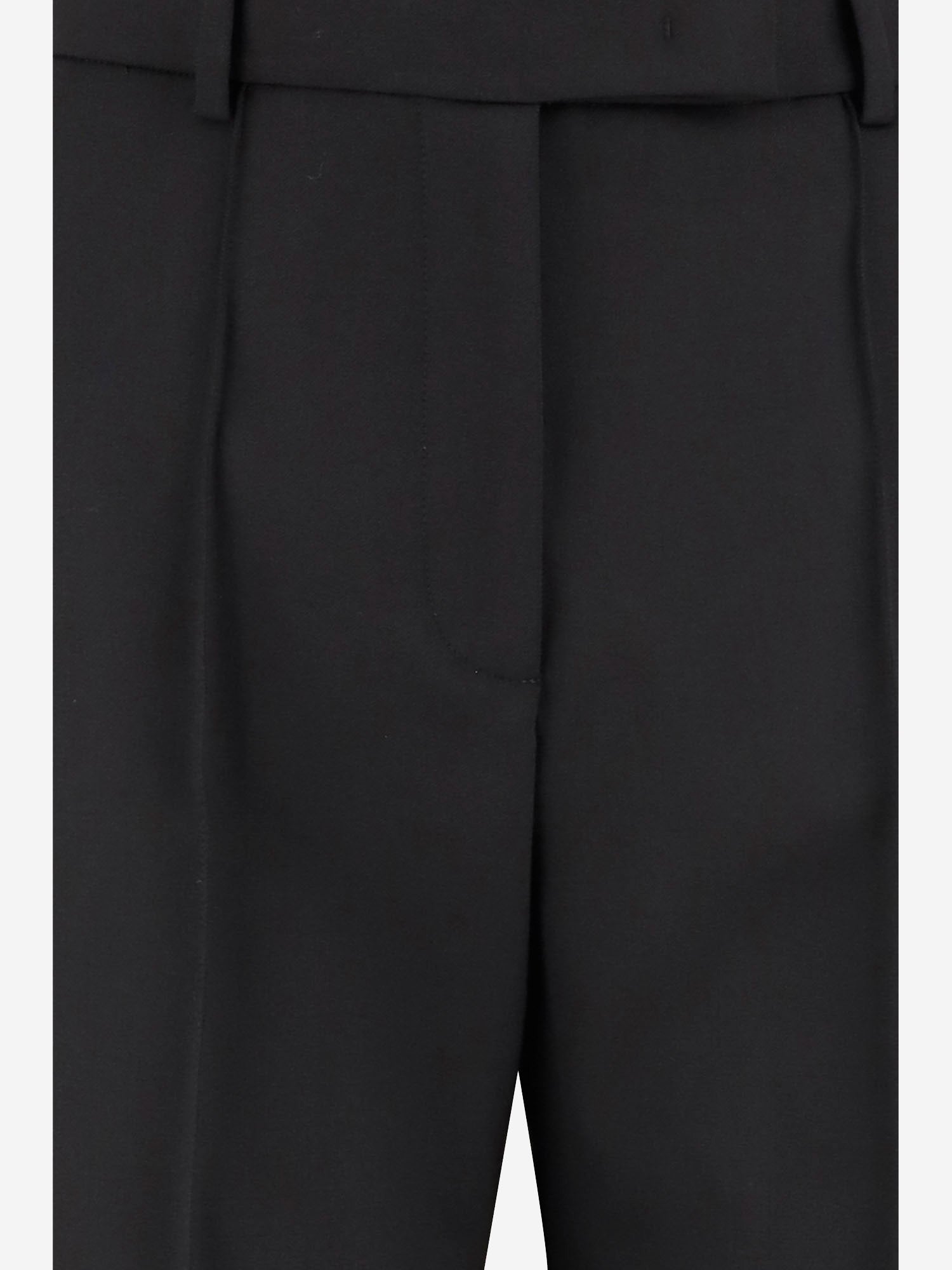 PANTALONI IN LANA E LYOCELL OTTAVIA 3 QL2 