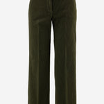 PANTALONI IN VELLUTO DI COTONE STRETCH TEODORA 62 QL2 