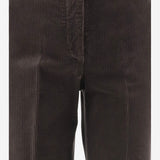 PANTALONI IN VELLUTO A COSTE A GAMBA AMPIA TEODORA 73 QL2 