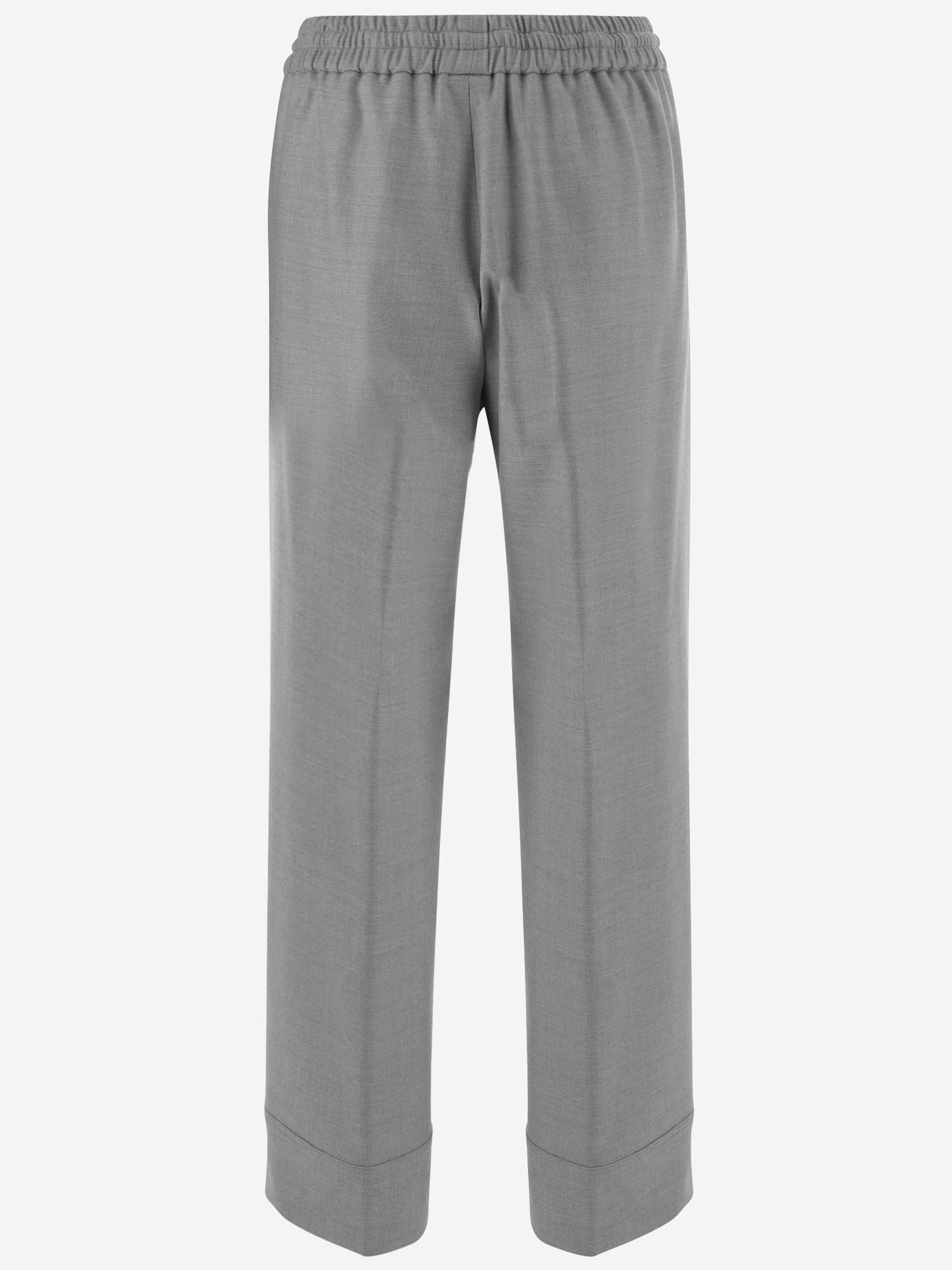 Pantaloni in lana stretch TILDE 33 QL2 