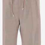 Pantaloni in lana stretch TILDE 85 QL2 