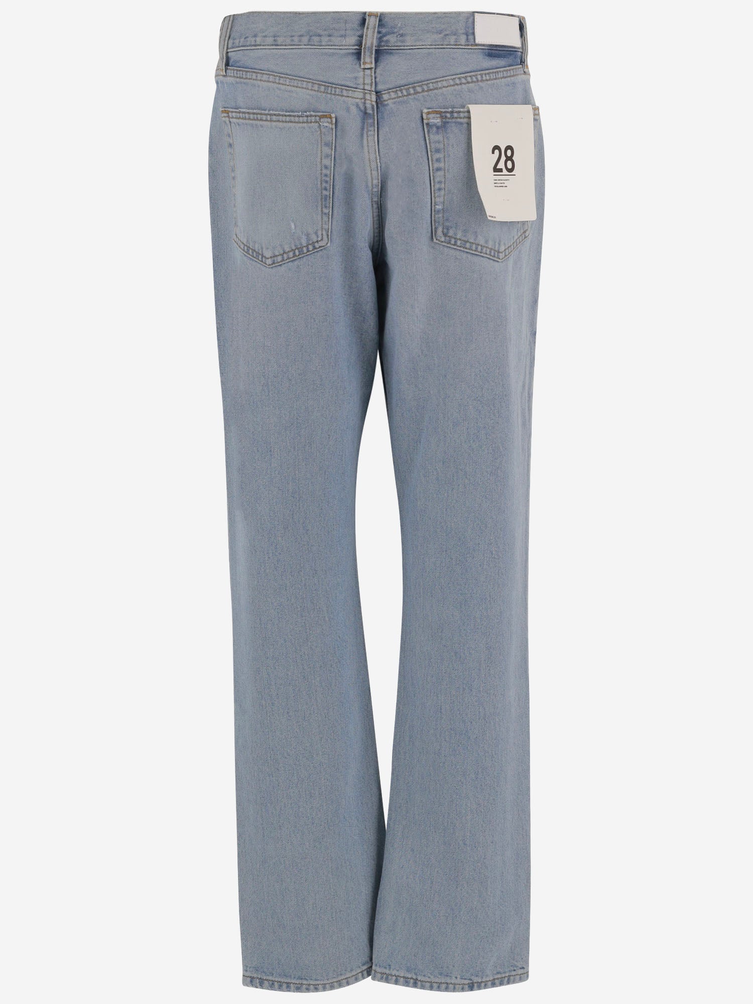 JEANS IN COTONE 14103WESYSTR RIPPEDTIDE RE/DONE 