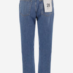 JEANS IN DENIM DI COTONE 1883WSTV27 MEDIUMVAIN RE/DONE 