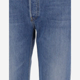 JEANS IN DENIM DI COTONE 1883WSTV27 MEDIUMVAIN RE/DONE 