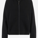 FELPA CON ZIP E CAPPUCCIO IN MISTO COTONE SMMMAREA 005 S MAX MARA 