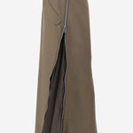 GONNA IN COTONE CON ZIP LATERALI 08580 667 SACAI 
