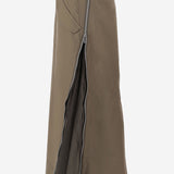 GONNA IN COTONE CON ZIP LATERALI 08580 667 SACAI 
