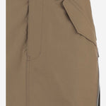 GONNA IN COTONE CON ZIP LATERALI 08580 667 SACAI 