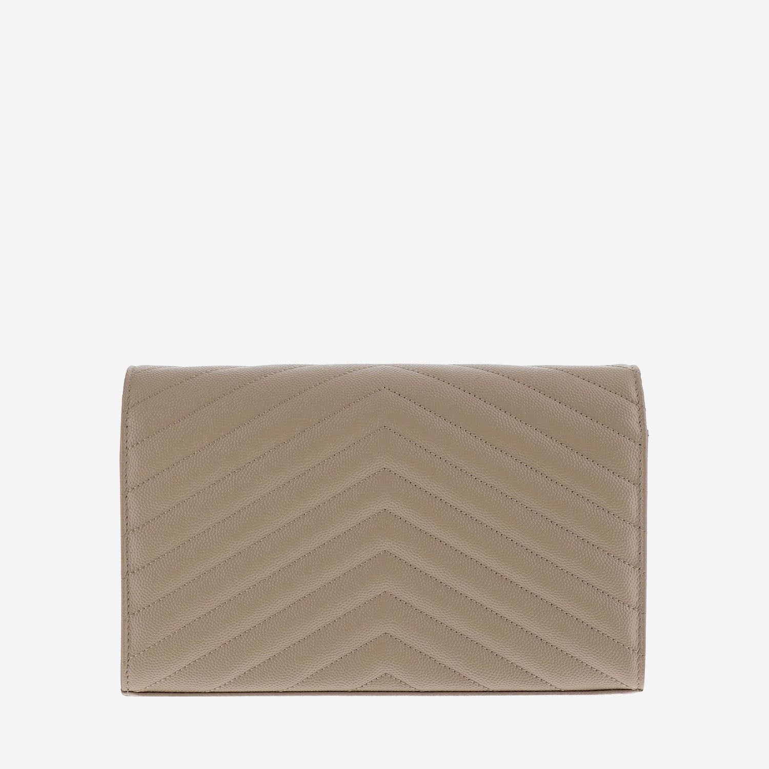 PORTAFOGLIO MONOGRAM IN PELLE GRAIN DE POUDRE 377828 BOW012721 SAINT LAURENT 