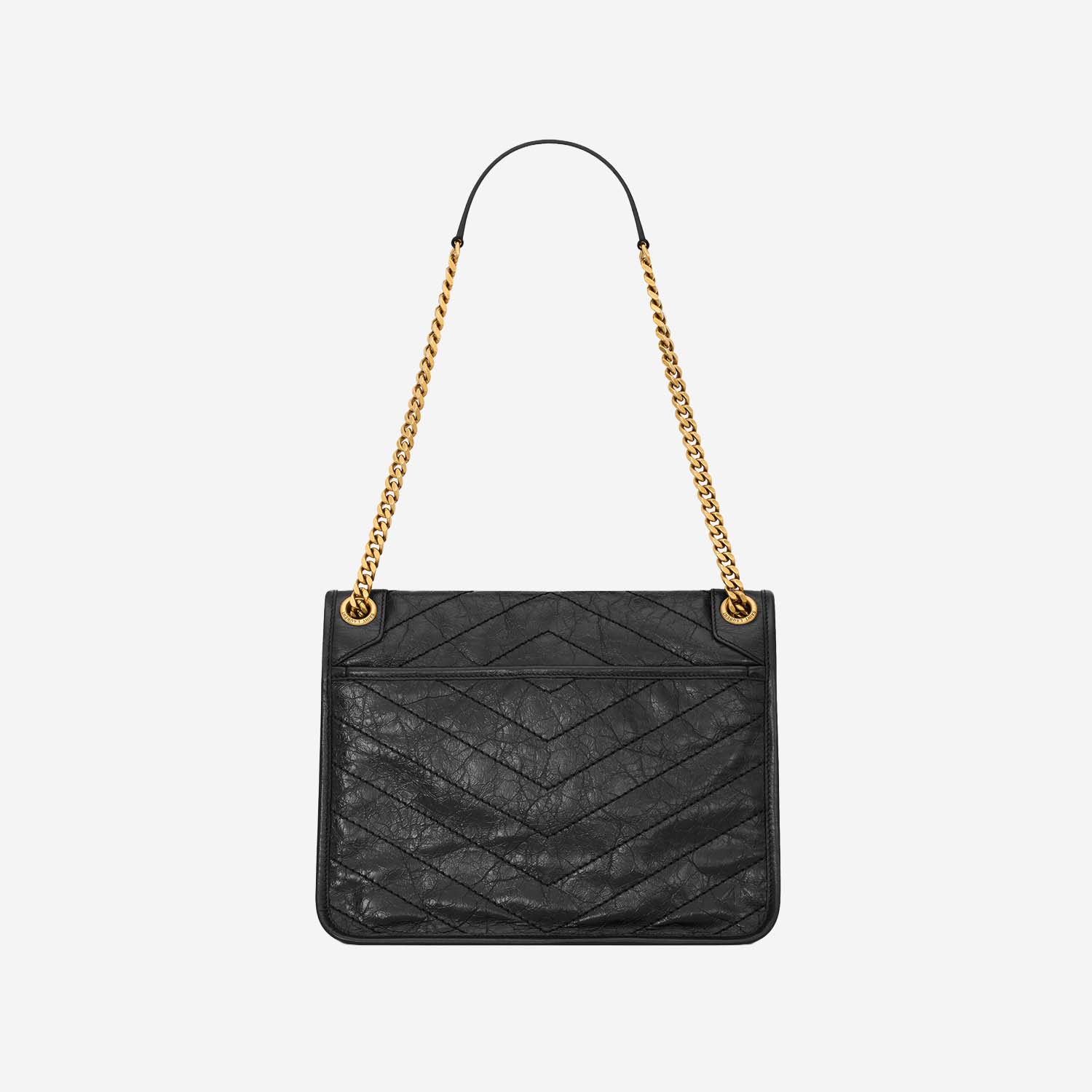 BORSA NIKI MEDIA IN PELLE VINTAGE 633184 0EN071000 SAINT LAURENT 